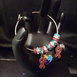 Autism MADE SUPPORT the front Lines Bangle